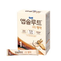 상세설명참조 리뉴얼 앱솔루트 명작 2FL 분유 1단계 14g 20개 0~6개월, 단품, 단품