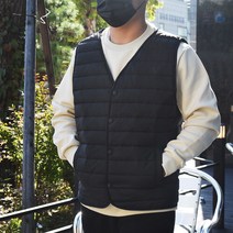 벅703 국내산 자체제작 빅사이즈 남녀공용 경량 패딩조끼, 국산패딩조끼 2XL