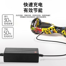 전동휠 전동지능 호버보드 충전기 외바퀴 전동카 바퀴두개 작은태블릿, 기본, T01-J호버보드 충전기 36v-42v(