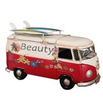 화장지케이스 티슈박스 버스 자동차 거실 인테리어 장식품, E. 하늘색