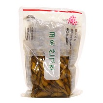 일식 고추 장아찌 절임고추 코우 산고추 500g, 10개