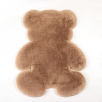 감성 홈데코 러그 자취 원룸 집들이 선물bear 슈퍼 소프트 카펫 만화 미끄럼 방지 매트 솜털 바닥 매트 깔개 의자 현대 거실 침실 장식 쿠션 어린이 현관 매트