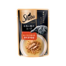 쉬바 수제 수프 참치 닭가슴살 40g 고양이간식 842059