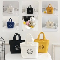 미니 토트 에코백 3p 데일리 천가방 여성 휘뚜루마뚜루 가방 가벼운 캔버스 도트 백