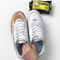 으라차차/신발 운동화 세탁 슈즈 클리너 클리닝 물티슈 12매, 지구본상점 신발 클리너 물티슈, 지구본상점 본상품선택