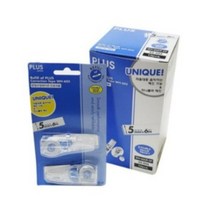 플러스 PLUS 605 화이트 수정테이프리필 20개입, 5세트