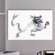 아트박스/꾸밈 iw941-수묵화용_가로_중형노프레임, 4타입