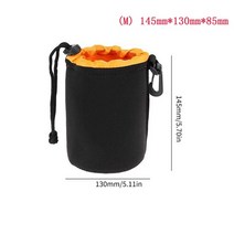 카메라 슬링백 크로스백 가방 케이스 1pcs 렌즈 파우치 네오프렌 방수 소프트 비디오, m