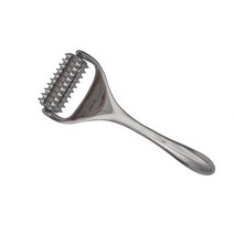 러블리랑이 페이스 탄력 주름 리프팅 브이라인 니들 롤러 마사지관리, 2개, 아연합금