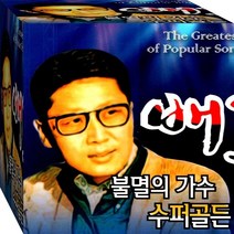 2CD 불멸의 보이스 배호 그이름 돌아가는삼각지 안개낀장충단공원 CD2 노래 음반