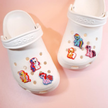 마이리틀포니 크록스 파츠 세트 실내화 유니콘 자비츠 장식 꾸미기