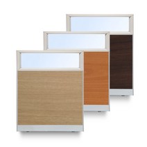 진웅파티션 PVC 45T 높이 1200 모든 사무실파티션 사무실칸막이 파티션 (부속별도), 선택7) 상부유리우드 W(가로)600mm