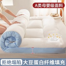 매트리스 토퍼 패드 대두 섬유 실내 장식 홈 침실 패드 퀼트 침대 렌탈 특수 바닥 수면 매트