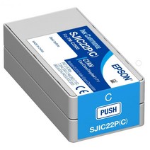 엡손 SJIC22P(C) 파랑 TM-C3500잉크, 1개