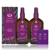 쏘헤어 모로코 아르간오일 헤어에센스 + 펌프, 100ml, 2세트