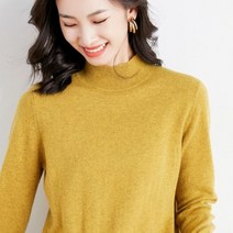 앙반팔니트 겨울 가을 긴 소매 와이드 루즈핏 이너웨어 상의 슬림핏 스웨터