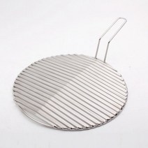 캠핑 그릴판 고기판 세줄 조개구이 석쇠 불판 그릴, 295mm