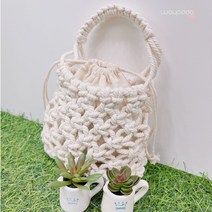 와요또 마크라메 가방만들기 DIY 키트 마크라메 kit, 1개