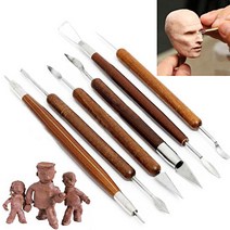 조소 도예 점토 조각도 도자기 DIY 조각칼 6종세트