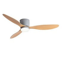 Led 원격 제어 천정용 선풍기 천장형 실링팬 거실 천정 씰링팬 원목 써큘레이터, 2, 52 inch DC motor, no lamp