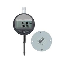 마이크로미터 AUTOUTLET 디지털 다이얼 게이지 인디케이터 001mm 00005 '범위 DTI 254mm 1' 클럭 고정밀 측정 산업용 알루미늄 합금