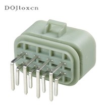 전기차중전방수커버1세트 델파이 8 핀 2.8mm 자동 방수 커넥터 플라스틱 하우징 플매트 카펫 러그 전기 배, 11 8p Male_01 1 set