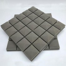 방음문 흡음 소음 틈새막이 문틈지 문풍지 50x50x5cm 벽 방음 폼 홈 장식 음향 사운드 정지 흡수 방음 폼 for ktv audio room studio room, 회색 50x50x5cm