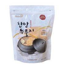 라이스웰 황동판에 구운 찹쌀 누룽지, 180g, 1개