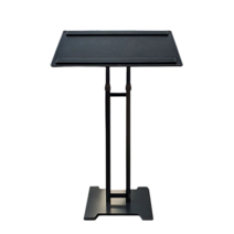 발표대 학원 강의대 사회자 단상 연설대 흑색 600MM, 상세페이지 참조