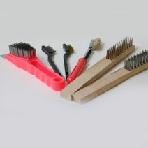 국산 스텐/서스/철/헤라 칫솔 브러쉬 6종모음 불판솔 청소 찌든때 철부러쉬 철솔 와이어 스텐브러쉬, 헤라 스텐 브러쉬