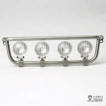 RC카 LESU 금속 LED 헤드라이트 1/14 TAMIYA Scania R470 R620 RC 트랙터 트럭 모델 DIY 자동차