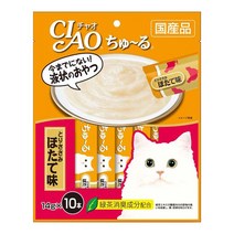 이나바 챠오츄르 고양이 간식, 닭가슴살 + 가리비 혼합맛, 10개입