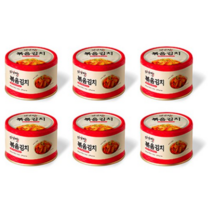미가찬 캔 볶음 김치 감칠맛, 160g, 60개