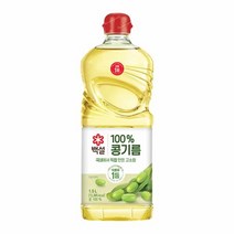 CJ 백설 콩기름 1.5L 가정용 식당용 대용량 업소용 가성비 부침요리 튀김요리, 12개