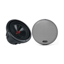 알파인 R2-W10D2 10인치 750W RMS 서브우퍼 듀얼 4옴 카 오디오 서브+그릴 R2W10D2