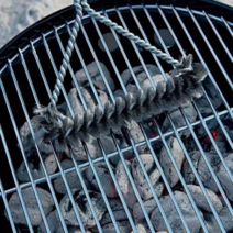 캠핑 바베큐 BBQ 그릴 청소솔 철망 브러쉬 세척솔 스틸모, 1개