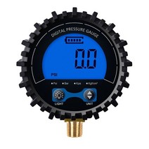 진공 게이지 다이얼 크기 디지털 공기 압력 게이지 w/ 1/8 "1/4" M11 NPT 하단 커넥터 및 보호, 01 Type A