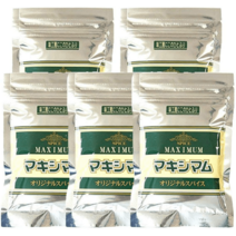 나카무라 식육 맥시멈 리필용 120g×5봉지 마법의 스파이스 시즈닝 향신료, 다섯 봉지