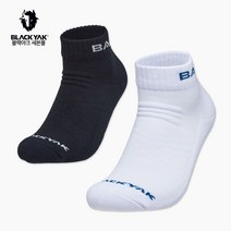 블랙야크 공용 기능성 쿨맥스 단목 등산양말 알파인 앵클 삭스 2BYSCX3902 사계절 흡습 속건, 26, 블랙