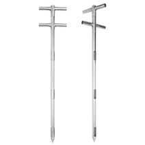 토지 현장 샘플링 토양 표본 추출기 채취기 시료기 흙, 직경25mm 길이 1.2m 스테인레스 스틸