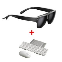 3D안경 영화감상 AR VR 스마트 클립 최신 EM3 스텔라 스마트 안경 HD 3 미터 120 인치 3D 게임보기 휴대, 05 EM3 suit2