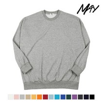 MAY 남녀공용 프리미엄 쮸리 오버핏 맨투맨 (MD)