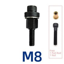 스틸리벳 접시머리 둥근머리 리벳 너트 건 드릴 어댑터 툴 팅 수동 나사 식 핸드 리베 터 인서트 금속 라이센스 플레이트 전기, M8