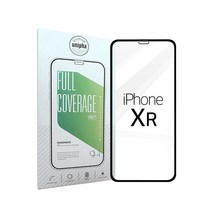 유니파 아이폰xr 강화유리필름 5D 풀커버 XR 필름 강화필름, 1개