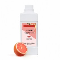 커피존 생생 리얼 자몽베이스 1kg, 1통