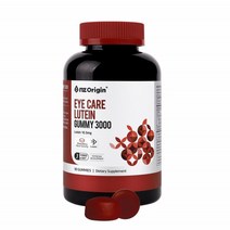 엔젯 오리진 아이케어 루테인 꾸미 젤리 90구미 1통 3통 6통 미국 베리맛 마리골드꽃출물 순수무첨가 유아 어린이 키즈 쥬니어 성인 어르신 온가족 맑은눈 씹어먹는 눈에좋은 영양제, 90개입