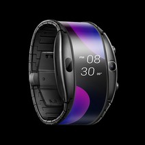 시계 nubia alpha 유연한 스마트 4g 인터넷 전화 심박수 감지 gps 위치