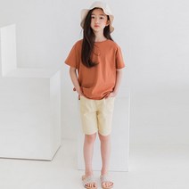바닐라 아동 여아 주니어 밴딩 여름 반바지 팬츠
