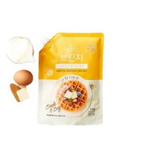 오늘의일상 브런치 라이스 와플믹스 버터 1kg, 1개