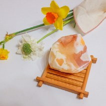 오키프 탄생석 비누 / 11월 토파즈 선물 포장, 1개